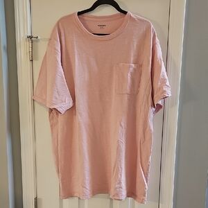 Old Navy Light Pink Short Sleeve Tee